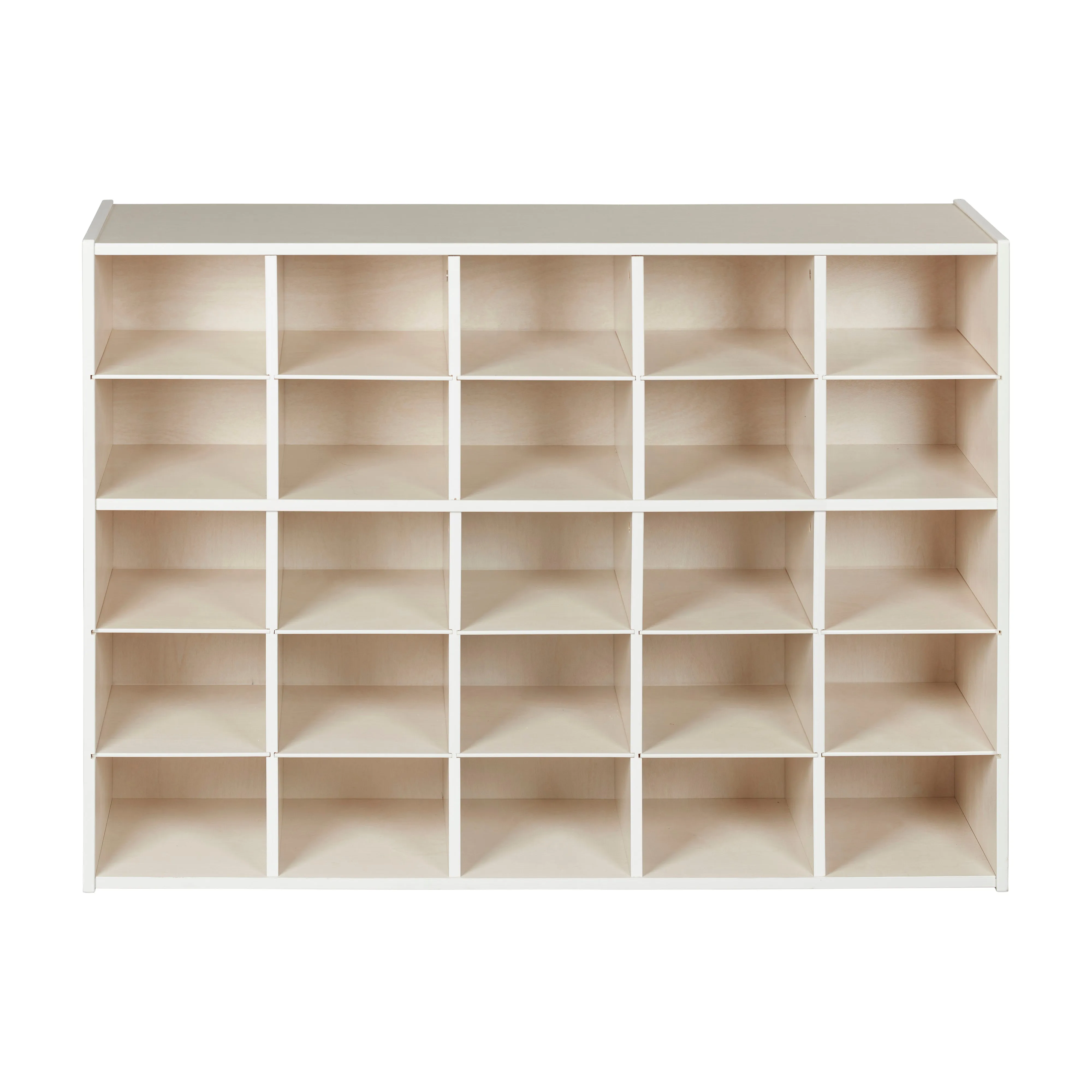 Streamline 25 Cubby Tray Storage Cabinet, 5x5, Classroom Furniture