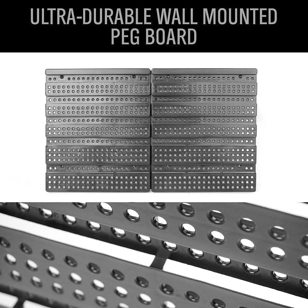 US Wall Mounted Storage Bins Container 30-Bin Rack Organizer Garage Tools Crafts