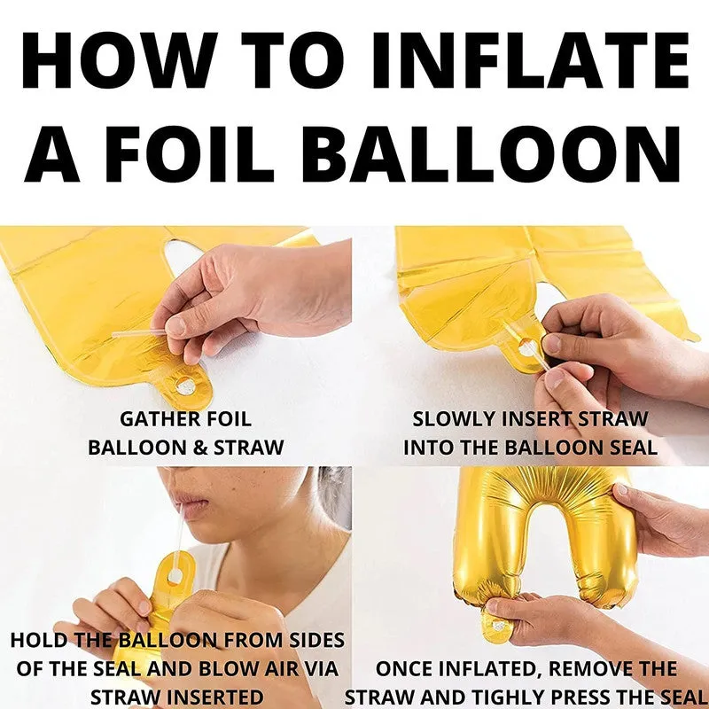 Water Colour Happy Birthday Foil Balloon 45cm Each