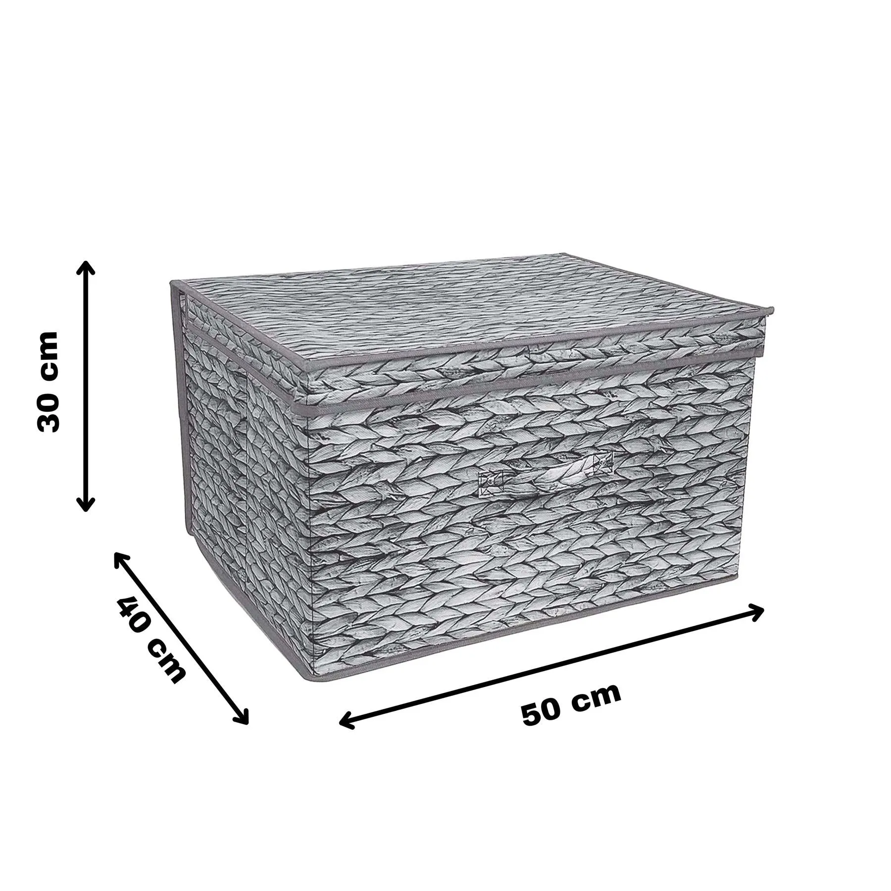 Weave Grey Storage Box