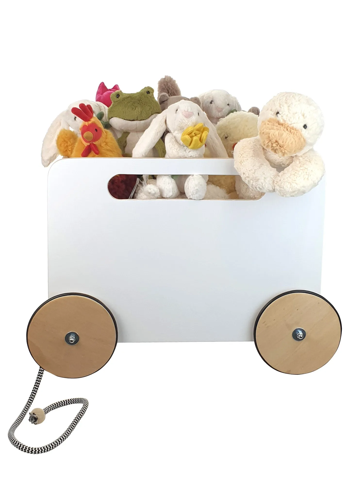Wooden baptismal box - WOODEN ROLLING BOX
