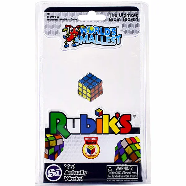 World's Smallest Rubik's Cube